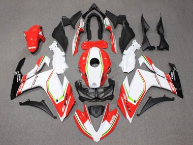 2015-2018 Yamaha YZF R3/R25 Motorcycle Fairings - White Red Green Black Motul