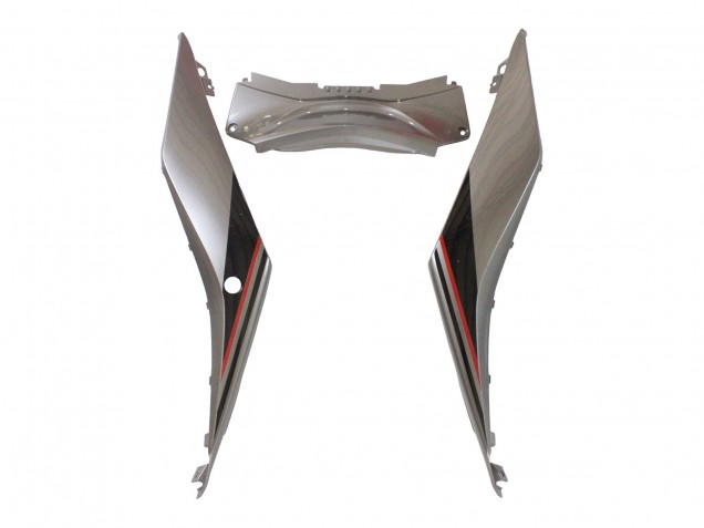2015-2018 Yamaha YZF R3/R25 Motorcycle Fairings - Silver Black