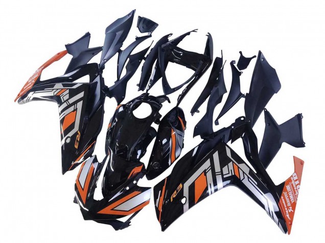 2015-2018 Yamaha YZF R3/R25 Motorcycle Fairings - Blue Orange Silver Yamalube