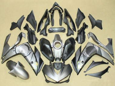 2015-2018 Yamaha YZF R3/R25 Motorcycle Fairings - Grey Black