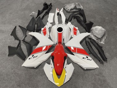 2015-2018 Yamaha YZF R3/R25 Motorcycle Fairings - White Red Black
