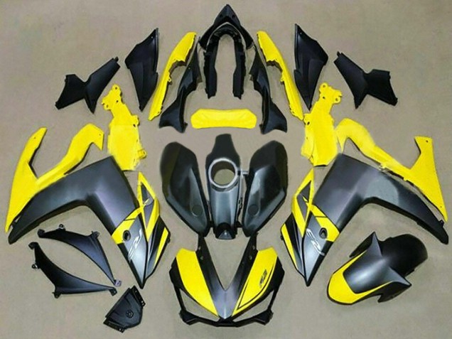 2015-2018 Yamaha YZF R3/R25 Motorcycle Fairings - Yellow Black