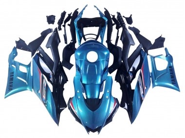 2019-2021 Yamaha YZF R3/R25 Motorcycle Fairing - Blue Black