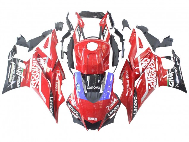 2019-2021 Yamaha YZF R3/R25 Motorcycle Fairings - Red Purple Black Valsir Lenovo