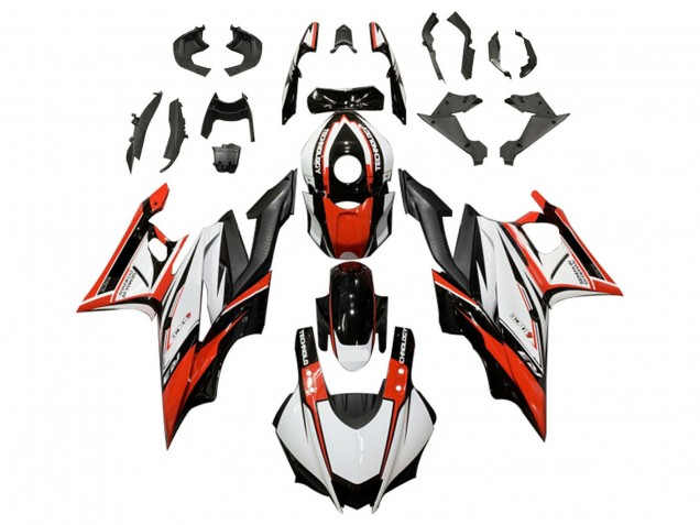 2022-2024 Yamaha YZF R3/R25 Motorcycle Fairing Kits - White Red Black