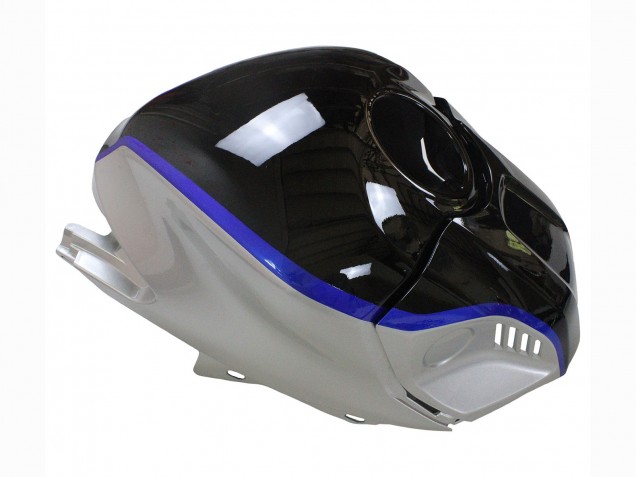 2022-2024 Yamaha YZF R3/R25 Motorcycle Fairings - Silver Blue Glossy Black
