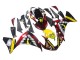 2009-2011 Yamaha YZF 1000 R1 Motorcycle Fairings - Red Yellow Black Shark 46