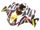 2009-2011 Yamaha YZF 1000 R1 Motorcycle Fairings - Red Yellow Black Shark 46