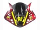 2009-2011 Yamaha YZF 1000 R1 Motorcycle Fairings - Red Yellow Black Shark 46