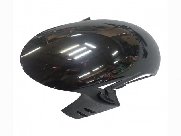 2009-2011 Yamaha YZF 1000 R1 Motorcycle Fairings - Glossy Black White Decal