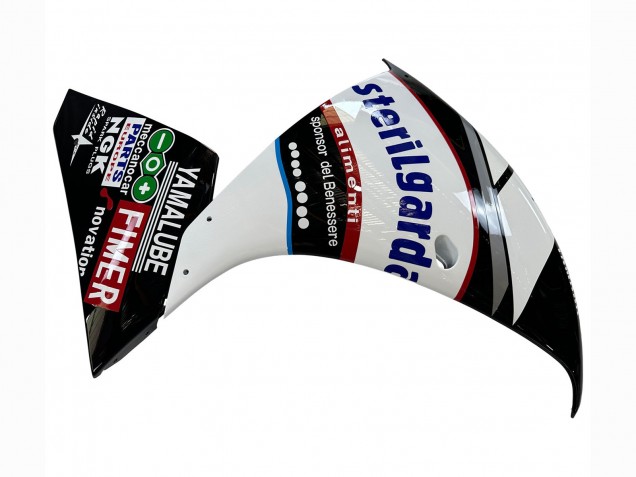 2009-2011 Yamaha YZF 1000 R1 Motorcycle Fairings - Glossy Black White Red Volvo Fimer Yamalube 87