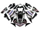 2009-2011 Yamaha YZF 1000 R1 Motorcycle Fairings - Glossy Black White Red Volvo Fimer Yamalube 87