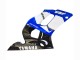 1998-2002 Yamaha YZF 600 R6 Motorcycle Fairings - White Blue Glossy Black