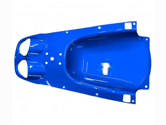 1998-2002 Yamaha YZF 600 R6 Motorcycle Fairings - White Blue Neon Yellow Fiat Motul Michelin