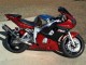 1998-2002 Yamaha YZF 600 R6 Motorcycle Fairings - Orange Matte Black