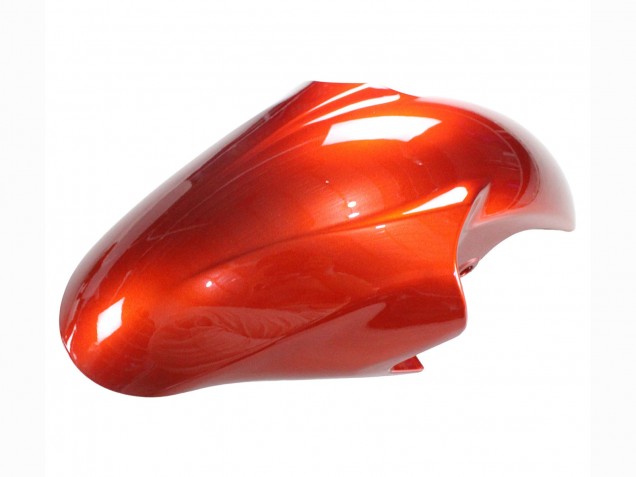 1998-2002 Yamaha YZF 600 R6 Motorcycle Fairings - Orange Matte Black