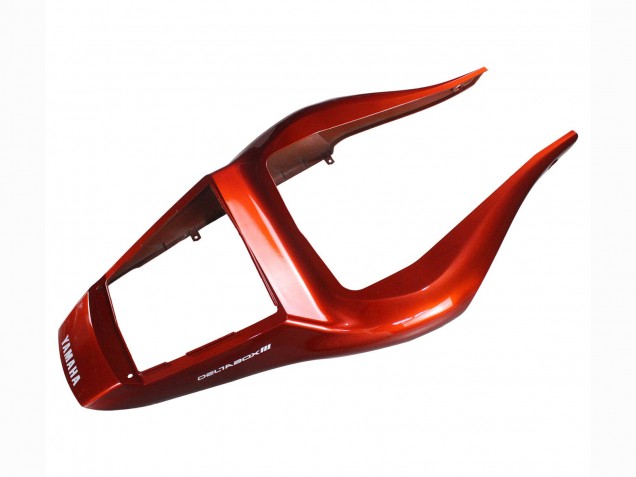 1998-2002 Yamaha YZF 600 R6 Motorcycle Fairings - Orange Matte Black