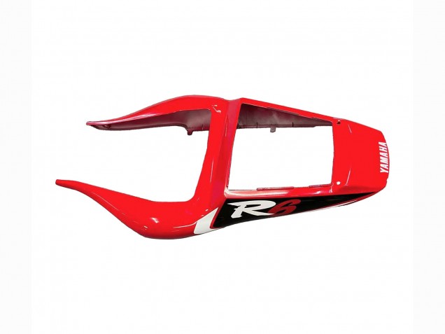 1998-2002 Yamaha YZF 600 R6 Motorcycle Fairing - Red White Glossy Black