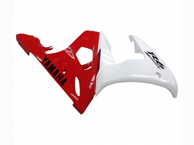 2006-2009 Yamaha YZF R6S Motorcycle Fairings - White Red