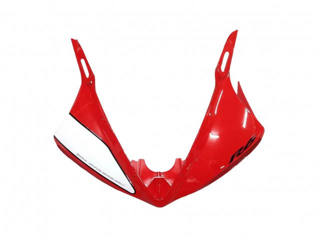 2003-2004 Yamaha YZF R6 Motorcycle Fairing - White Red Glossy Black