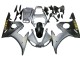 2003-2004 Yamaha YZF R6 Motorcycle Fairings - Matte Grey Matte Black Gold Decals