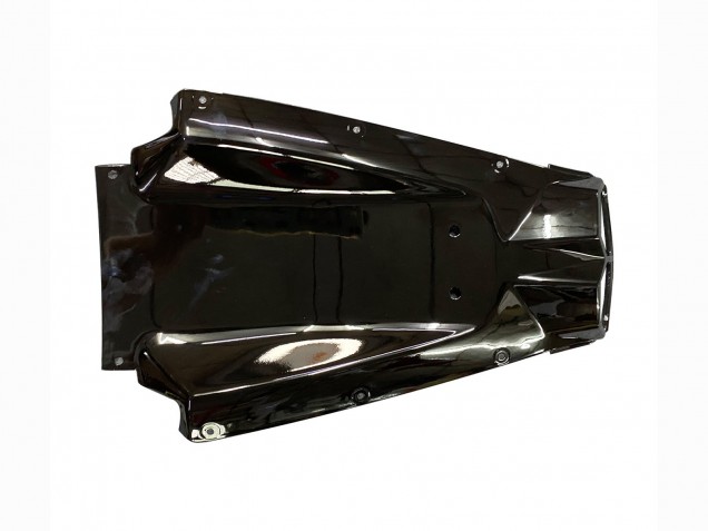 2003-2004 Yamaha YZF R6 Motorcycle Fairings - Glossy Black Matte Black Gold Decals