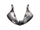 2003-2004 Yamaha YZF R6 Motorcycle Fairings - Grey Matte Black Geometric