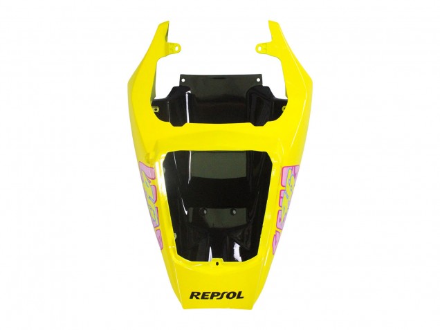 2003-2004 Yamaha YZF R6 Motorcycle Fairings - Yellow Pink Glossy Black Rossi Repsol 46