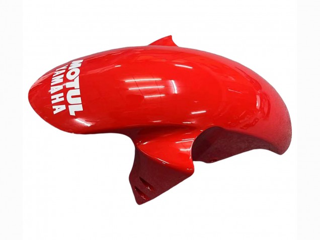 2003-2004 Yamaha YZF R6 Motorcycle Fairings - White Red Glossy Black Motul