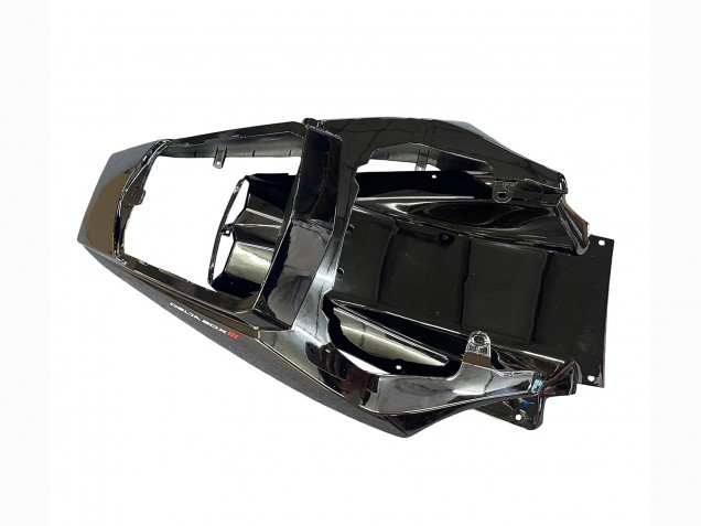 2003-2004 Yamaha YZF R6 Motorcycle Fairings - Glossy Black Matte Black Gold Chameleon