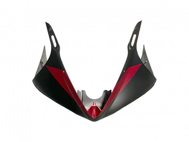 2005 Yamaha YZF 600 R6 Motorcycle Fairings - Matte Black Red Geometric