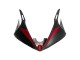 2005 Yamaha YZF 600 R6 Motorcycle Fairings - Matte Black Red Geometric