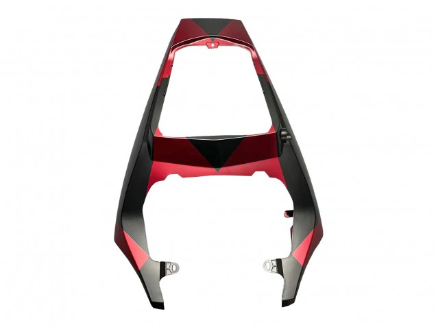 2005 Yamaha YZF 600 R6 Motorcycle Fairings - Matte Black Red Geometric