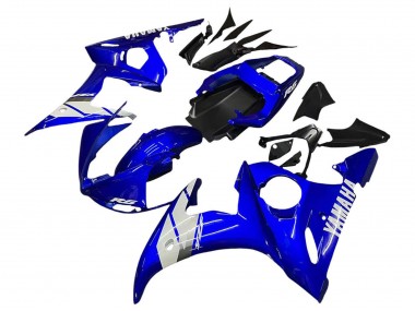 2005 Yamaha YZF 600 R6 Motorcycle Fairing - Blue White