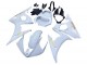 2005 Yamaha YZF 600 R6 Motorcycle Fairings - White Gold