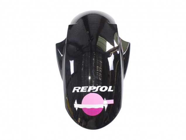 2005 Yamaha YZF 600 R6 Motorcycle Fairings - Black Pink Yellow Repsol 46