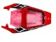 2005 Yamaha YZF 600 R6 Motorcycle Fairings - White Red Glossy Black