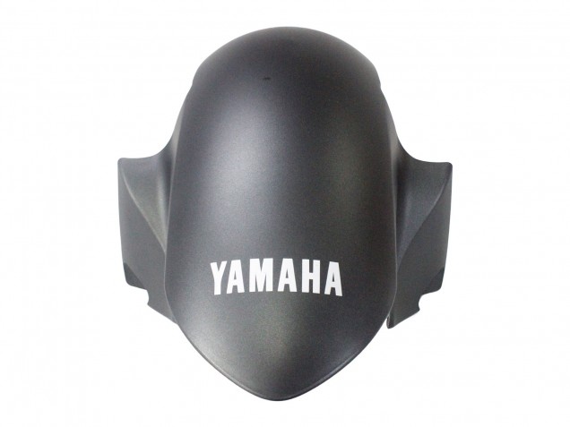 2006-2007 Yamaha YZF 600 R6 Motorcycle Fairings - Matte Black Silver Flame