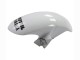2006-2007 Yamaha YZF 600 R6 Motorcycle Fairings - White Glossy Black Motul Michelin