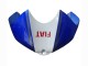 2006-2007 Yamaha YZF 600 R6 Motorcycle Fairings - White Blue Red Fiat Motul Michelin