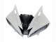 2006-2007 Yamaha YZF 600 R6 Motorcycle Fairings - White Matte Black