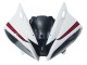 2006-2007 Yamaha YZF 600 R6 Motorcycle Fairings - White Red