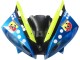 2006-2007 Yamaha YZF 600 R6 Motorcycle Fairings - Blue Neon Green Black Shark