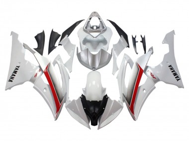 2008-2016 Yamaha YZF 600 R6 Motorcycle Fairings - White Red