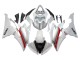 2008-2016 Yamaha YZF 600 R6 Motorcycle Fairings - White Red