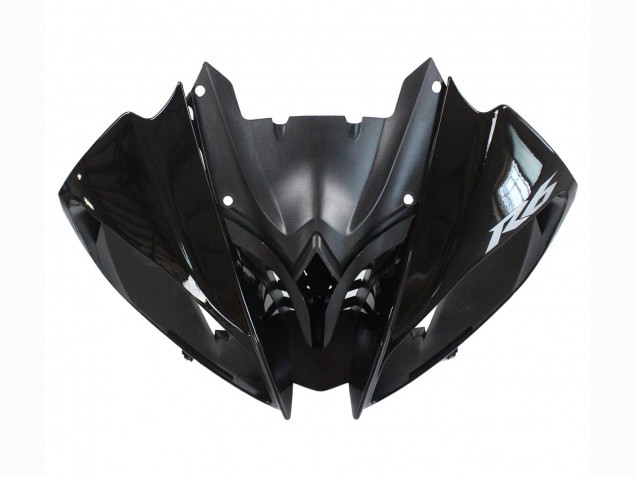 2008-2016 Yamaha YZF 600 R6 Motorcycle Fairings - Glossy Black Matte Black