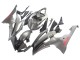 2008-2016 Yamaha YZF 600 R6 Motorcycle Fairings - Matte Grey Red Decals