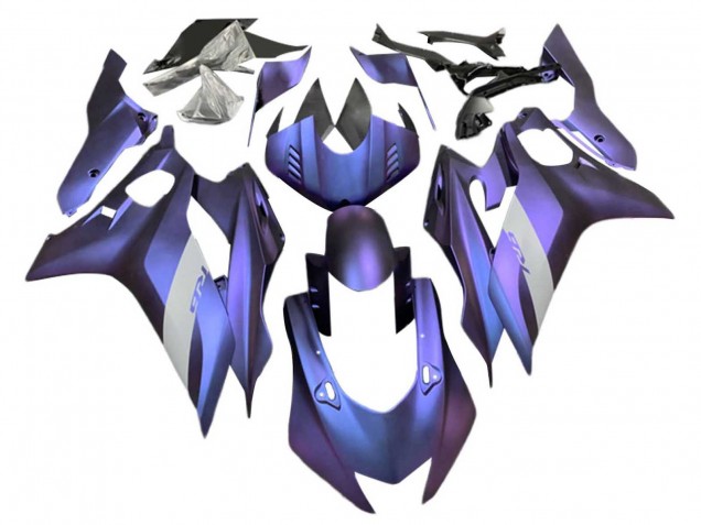 2017-2023 Yamaha YZF 600 R6 Motorcycle Fairings - Purple Silver