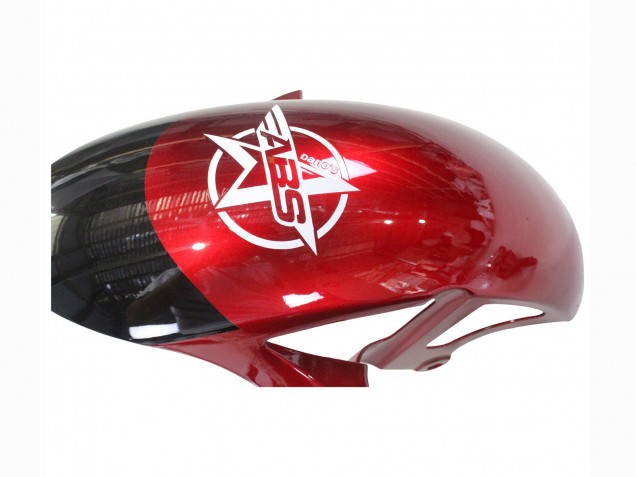 2017-2023 Yamaha YZF 600 R6 Motorcycle Fairings - White Red Black