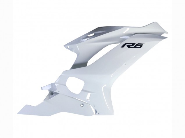 2017-2023 Yamaha YZF 600 R6 Motorcycle Fairings - White